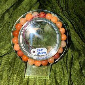 Sunstone Beaded Bracelet